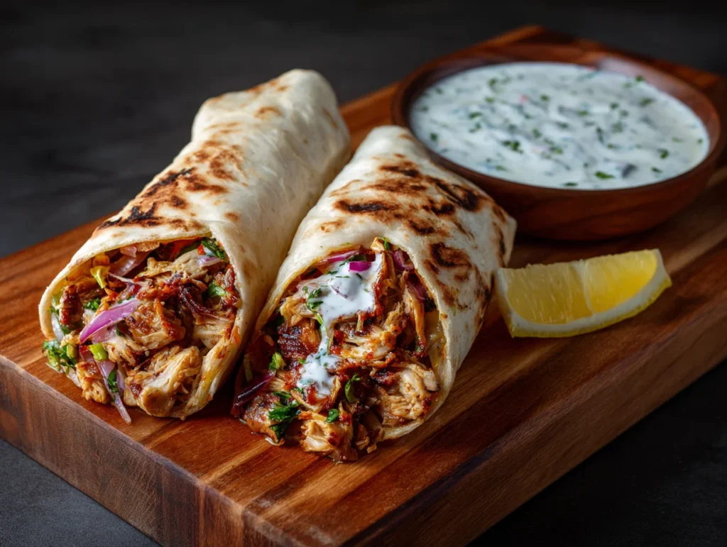 Chicken Shawarma with Garlic Sauce