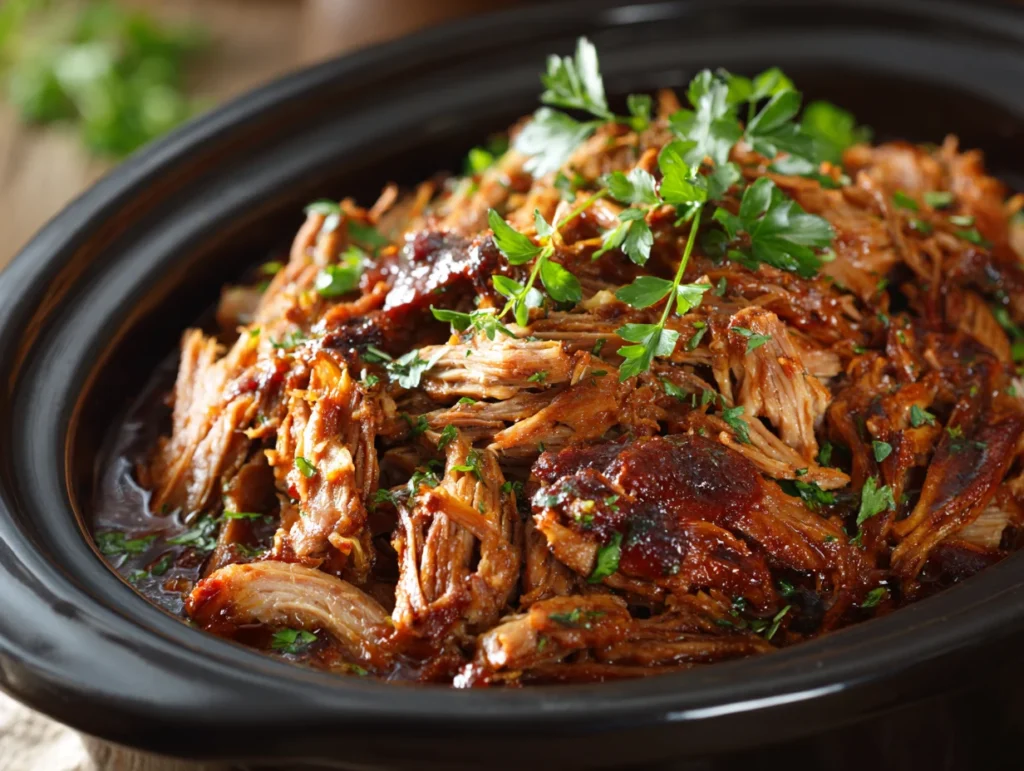 Crockpot BBQ Pulled Pork Recipe