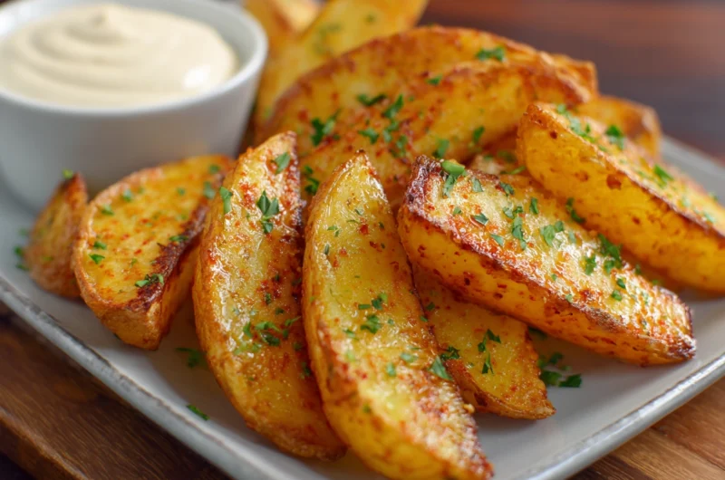 Air Fryer Potato Wedges Recipe Crispy