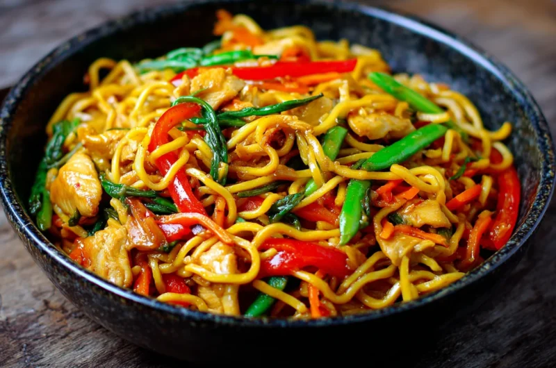 Chicken Stir Fry Noodles Recipe