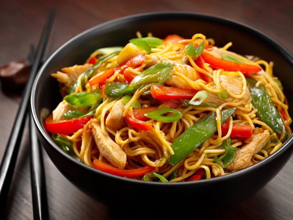 Chicken Stir Fry Noodles