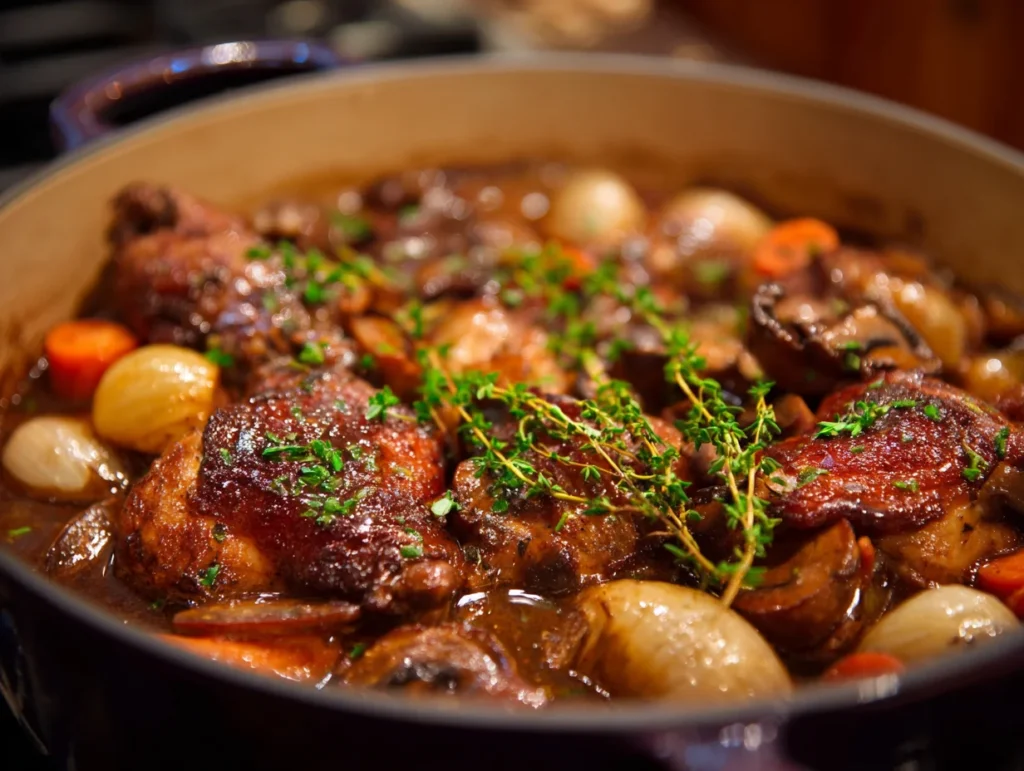 Julia Child’s Coq Au Vin