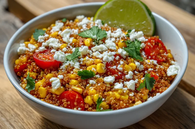 Mexican Street Corn Quinoa Salad Recipe