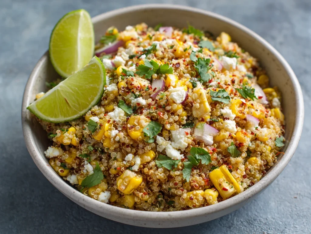 Mexican Street Corn Quinoa Salad
