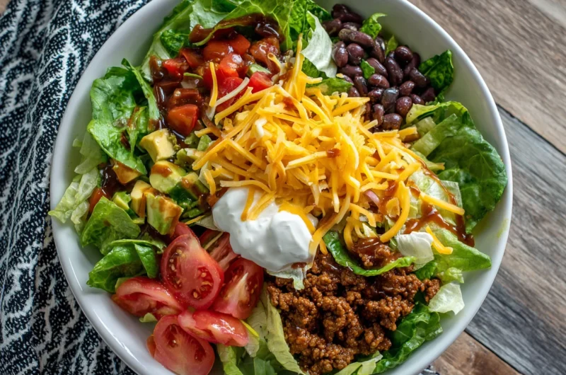 Taco Salad Recipe (Easy, Fresh, and Flavorful)