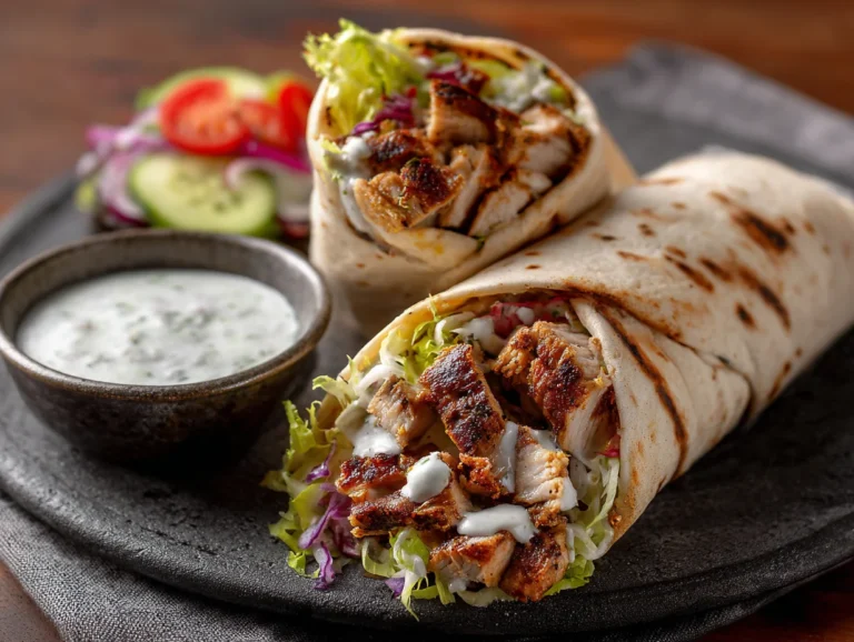 Chicken Shawarma with Garlic Sauce
