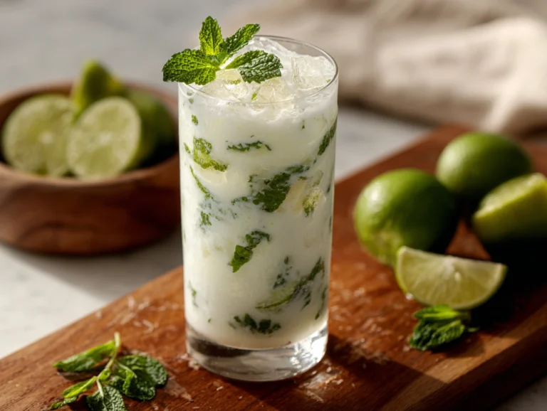 Creamy Coconut Lime Mojito