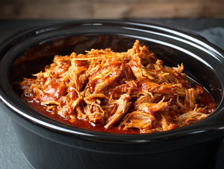 Crockpot BBQ Pulled Pork Recipe