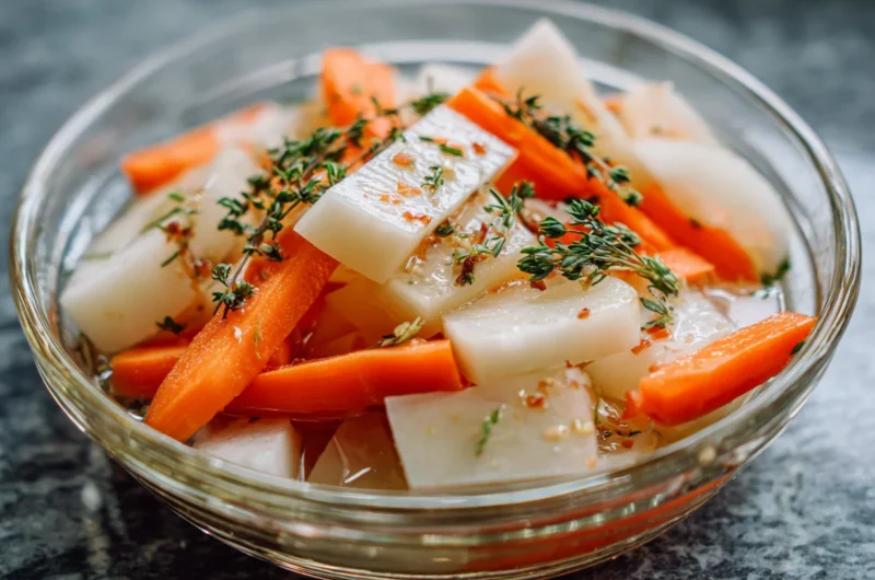 Vietnamese Pickled Carrots And Daikon Recipe