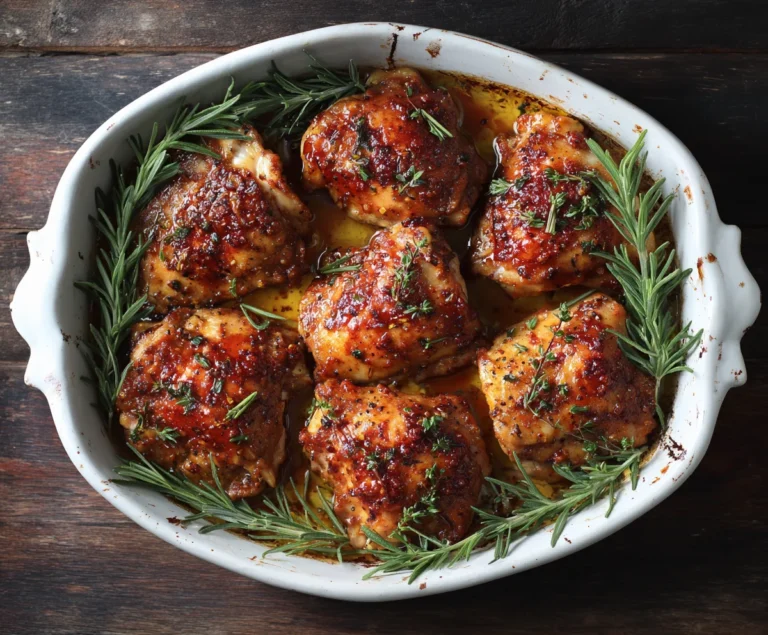 Baked Chicken Thighs