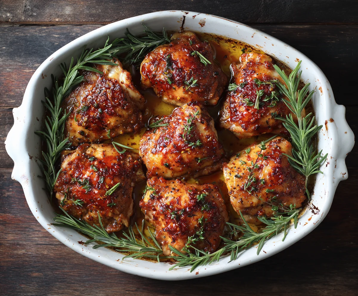 Baked Chicken Thighs