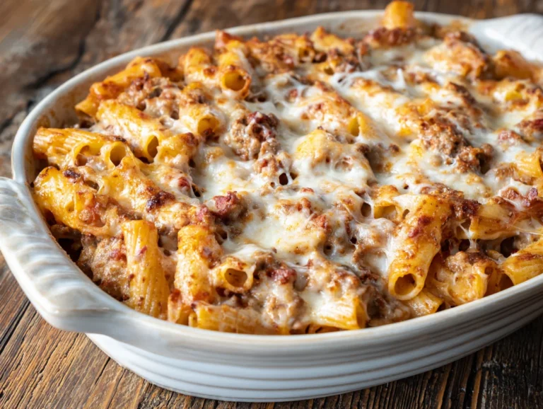Baked Ziti with Sausage