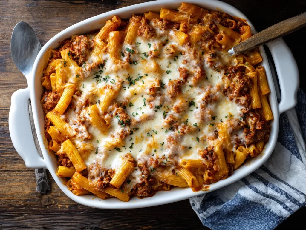 Baked Ziti with Sausage