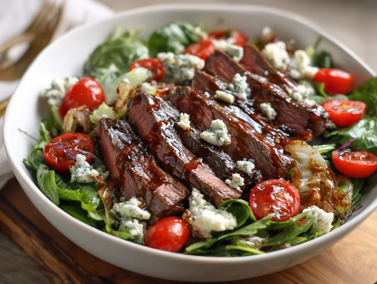 Balsamic Steak Gorgonzola Salad