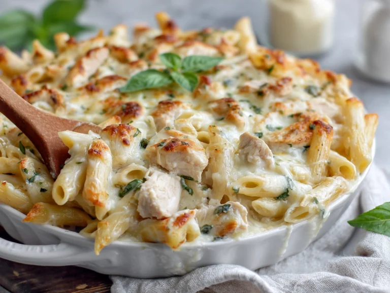 Chicken Alfredo Bake Recipe