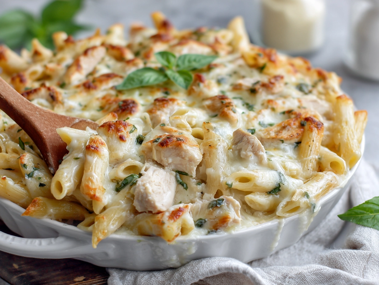 Chicken Alfredo Bake Recipe