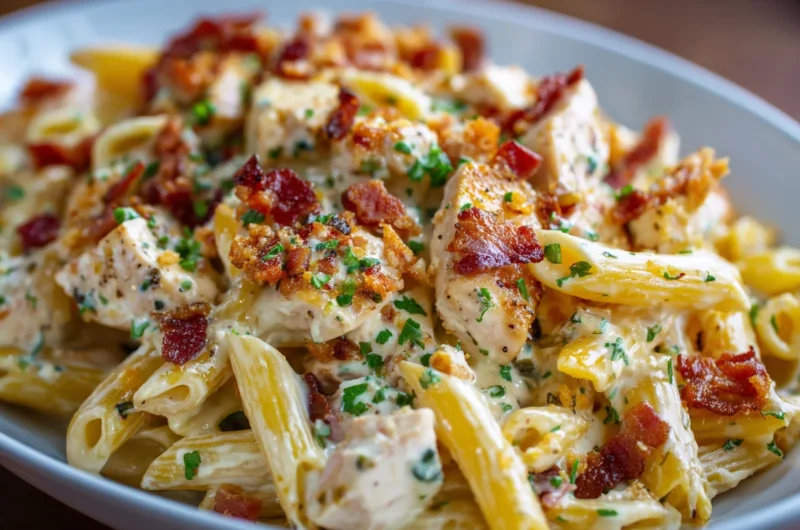 Chicken Bacon Ranch Pasta Recipe