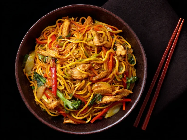 Chicken Stir Fry Noodles