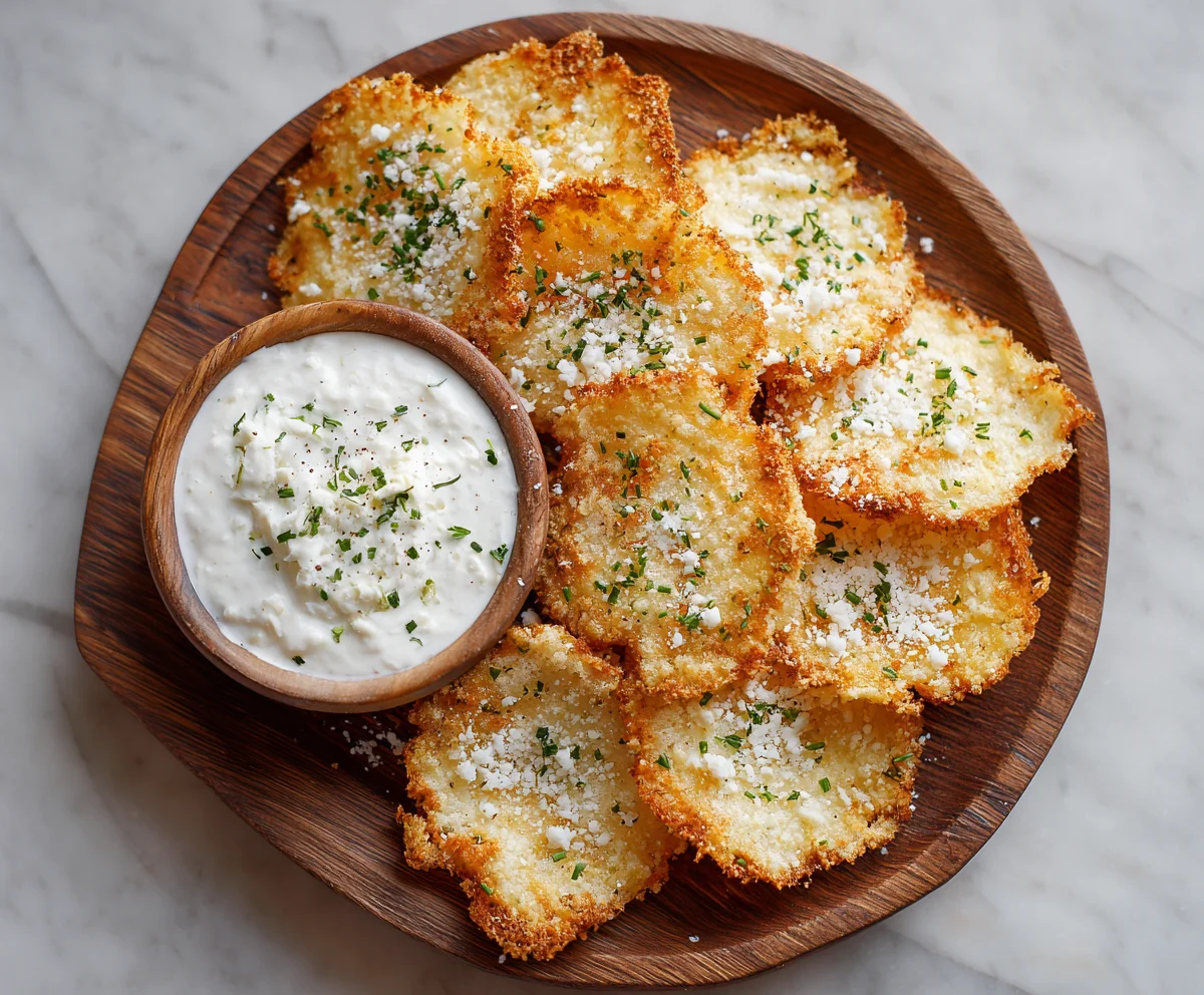 Cottage Cheese Chips Recipe