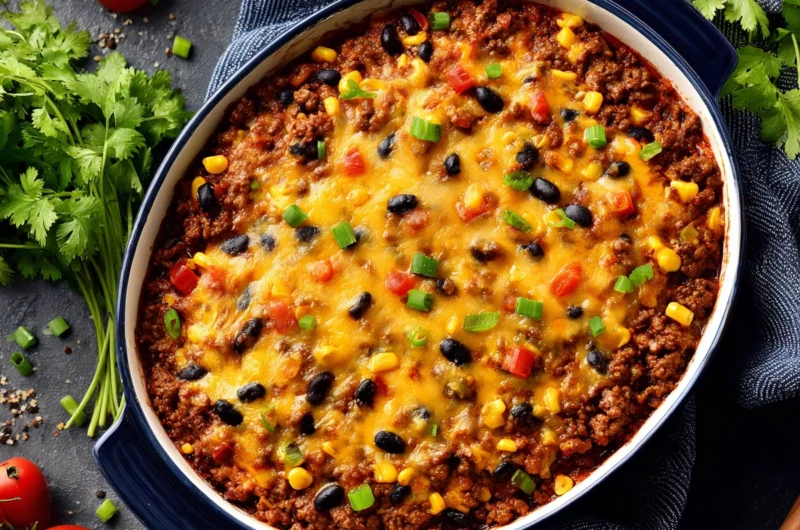 Slow Cooker Cowboy Casserole Recipe