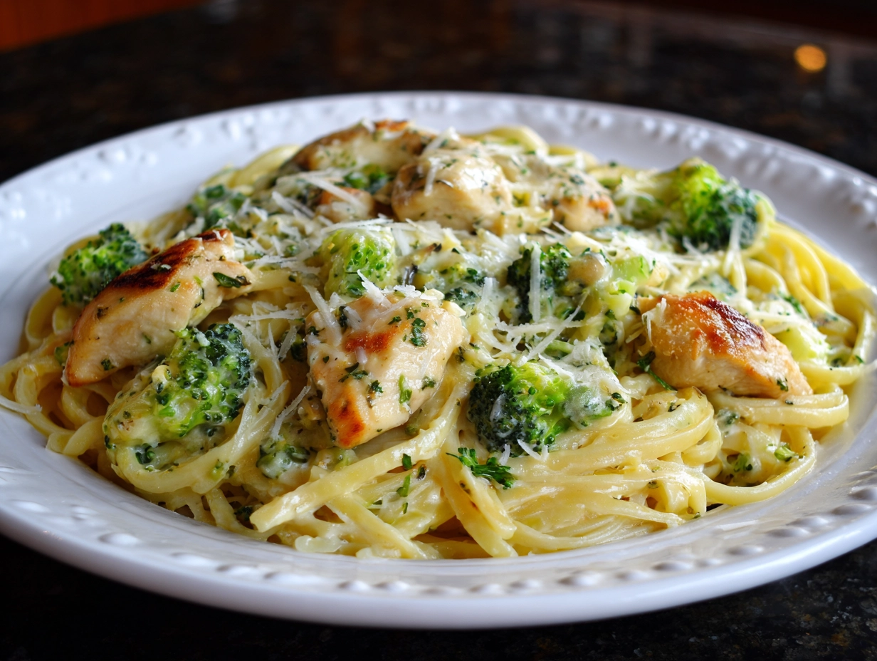 Creamy Broccoli and Chicken Penne