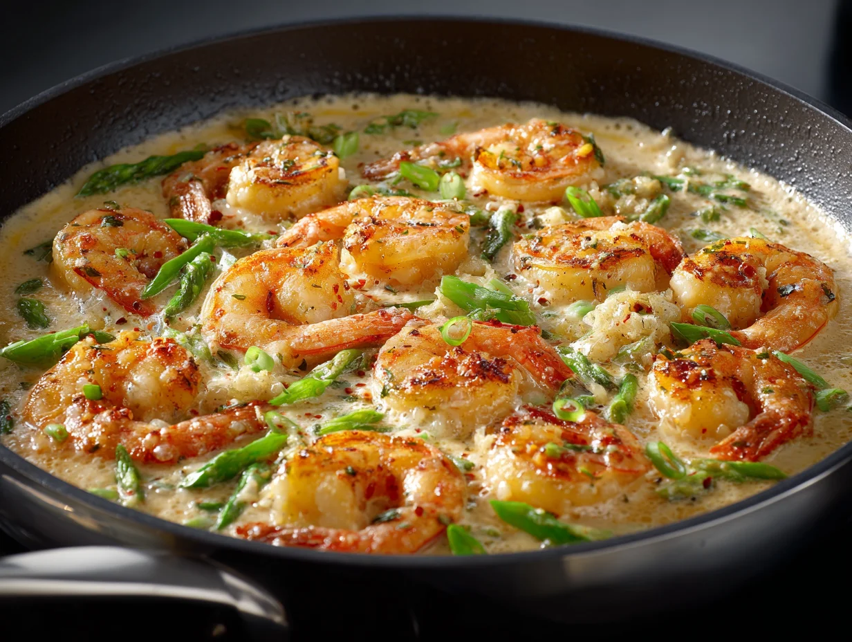 Creamy Garlic Shrimp