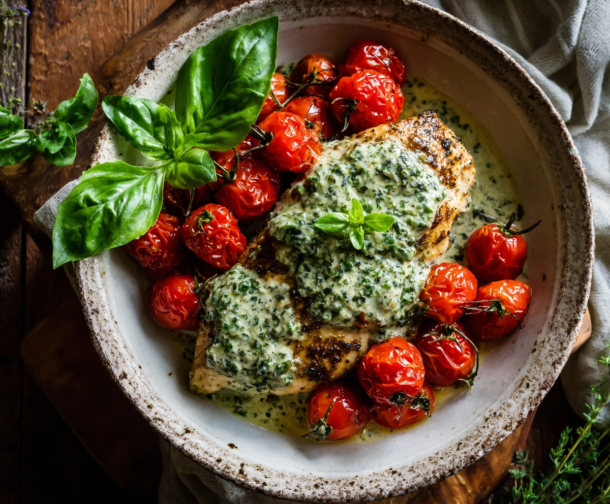 Creamy Pesto Chicken