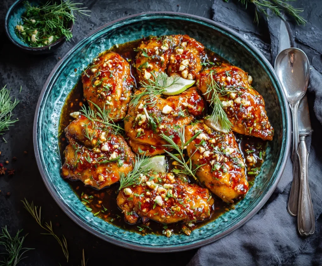 Crispy Hot Honey Feta Chicken