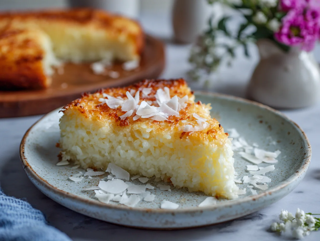 Crustless Coconut Pie Recipe