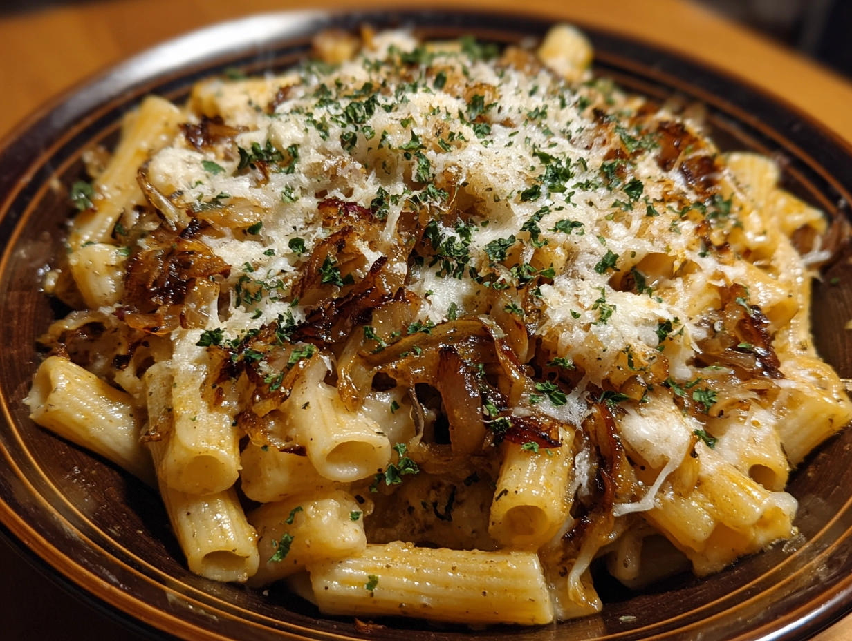French Onion Pasta