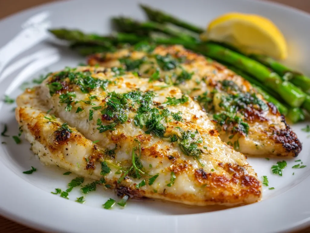 Garlic Butter Oven Baked Tilapia Recipe