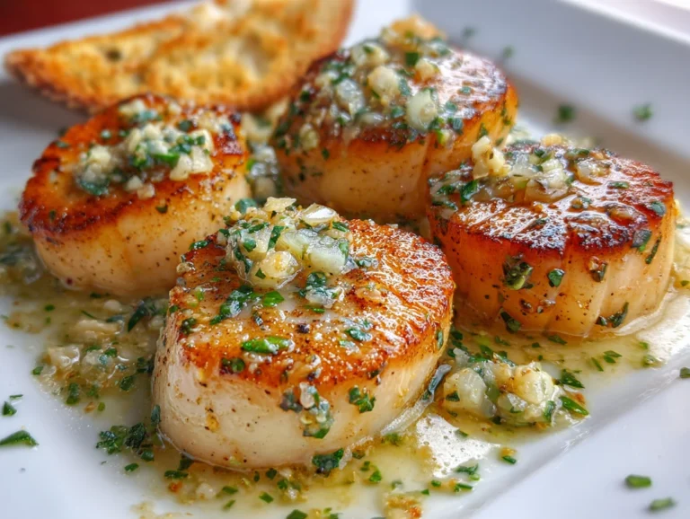 Garlic Butter Scallops