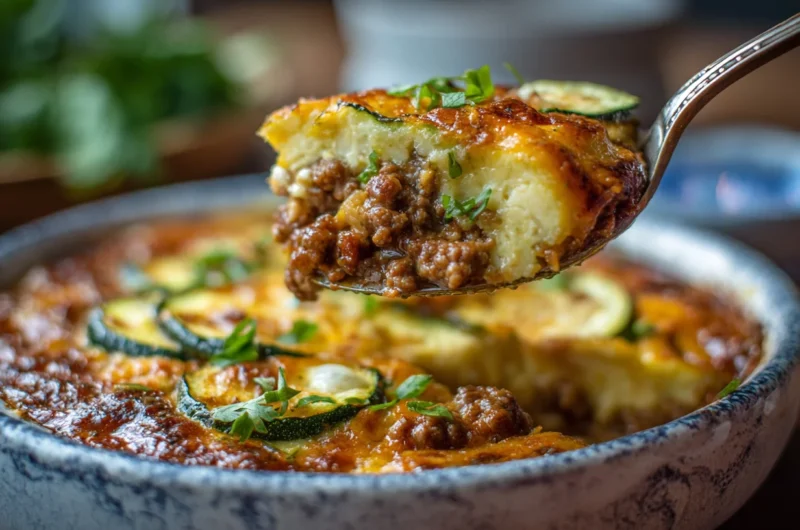 Ground Beef Zucchini Casserole Recipe