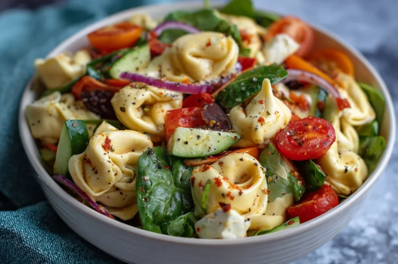 Italian Tortellini Pasta Salad Recipe
