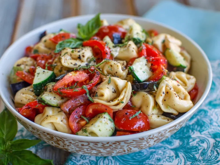 Italian Tortellini Pasta Salad