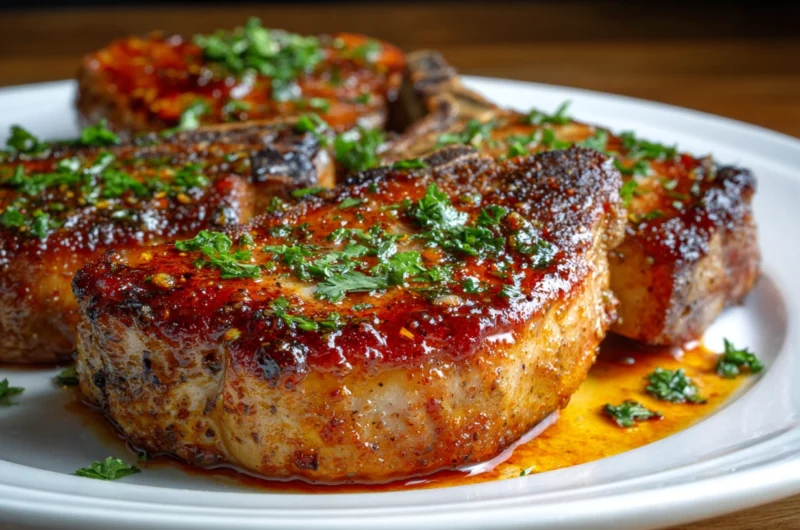 Juicy Baked Pork Chops Recipe