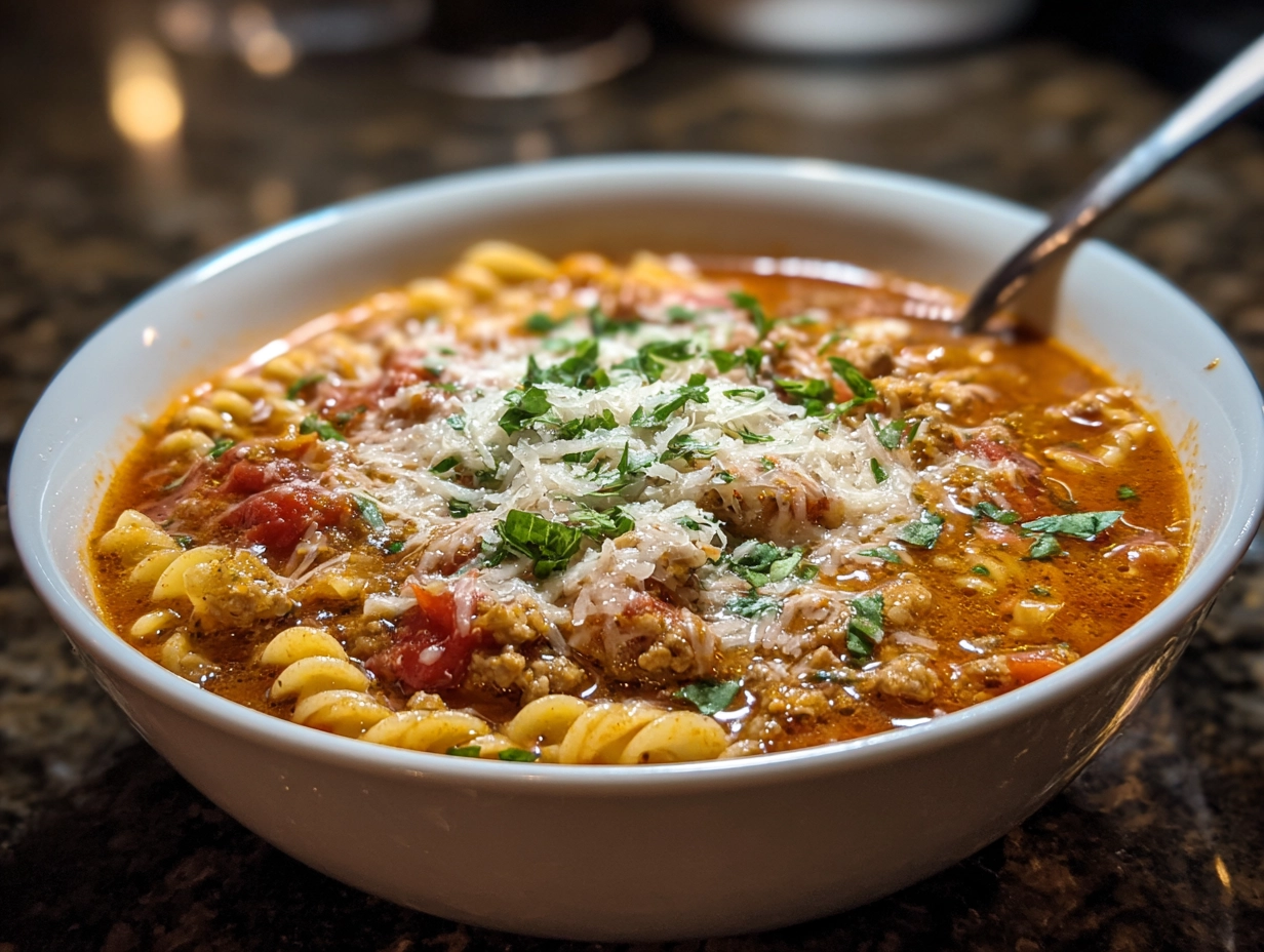 Lasagna Soup