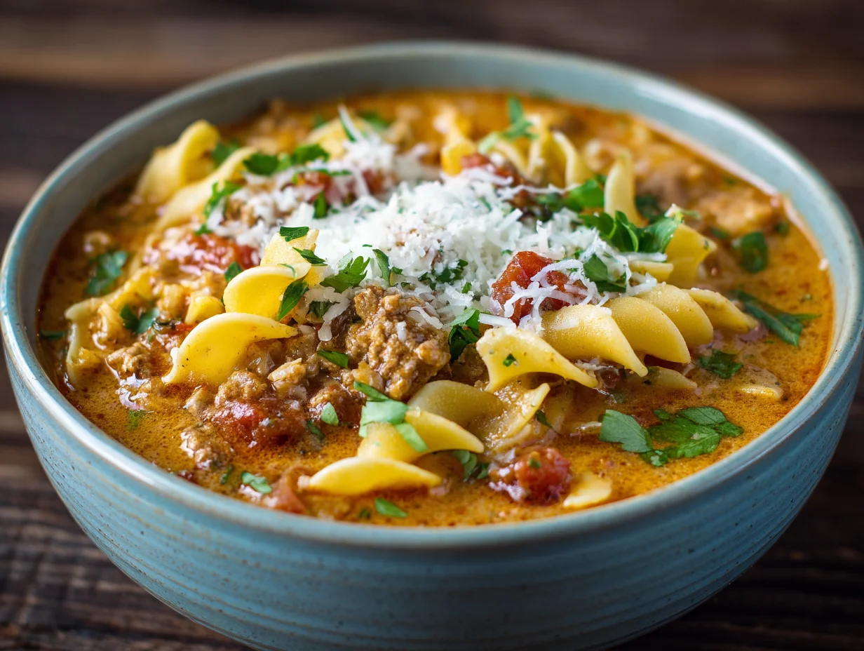Lasagna Soup