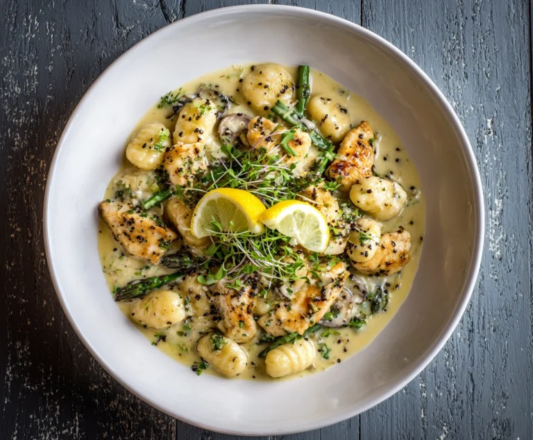 Lemon Chicken Gnocchi