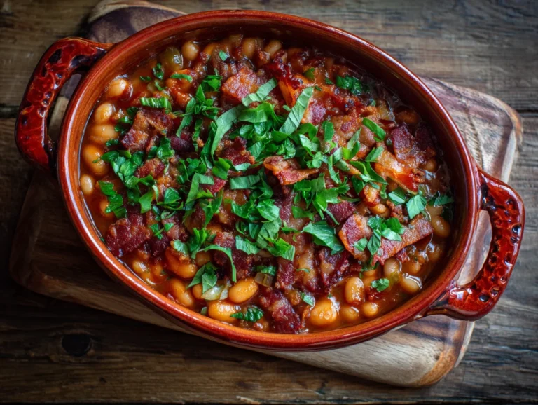 Maple Bacon Baked Beans