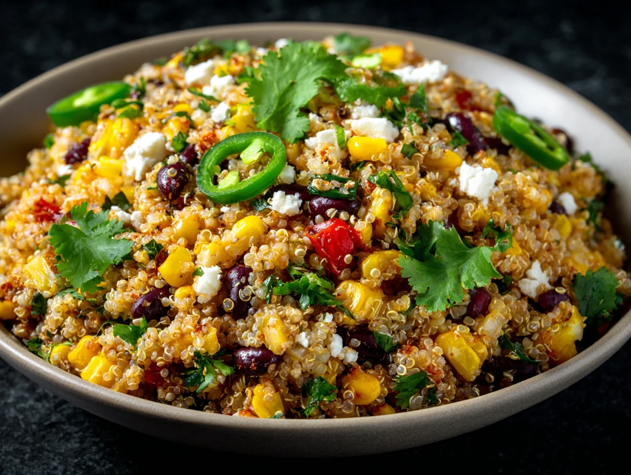Mexican Street Corn Quinoa Salad