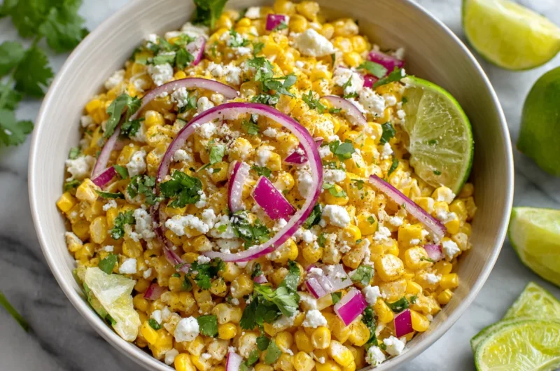 Mexican Street Corn Salad Recipe Thats Easy