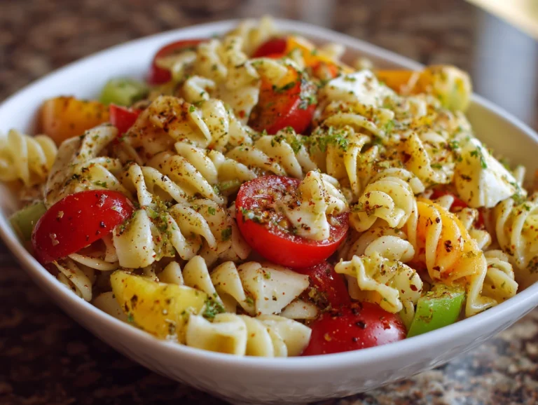 Pasta Salad with Italian Dressing