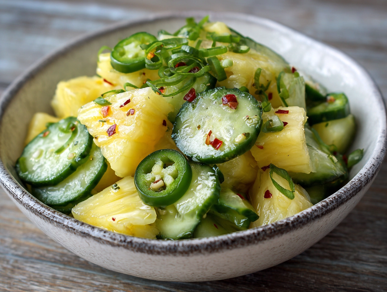 Pineapple Cucumber Salad Recipe