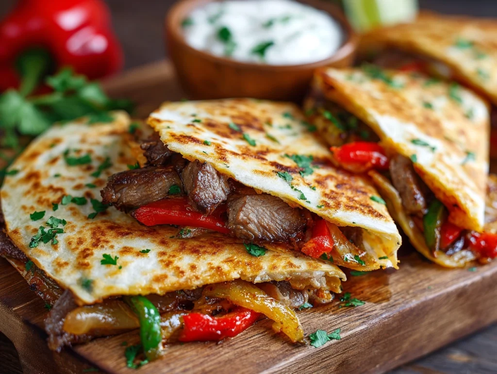 Steak Fajita Quesadillas
