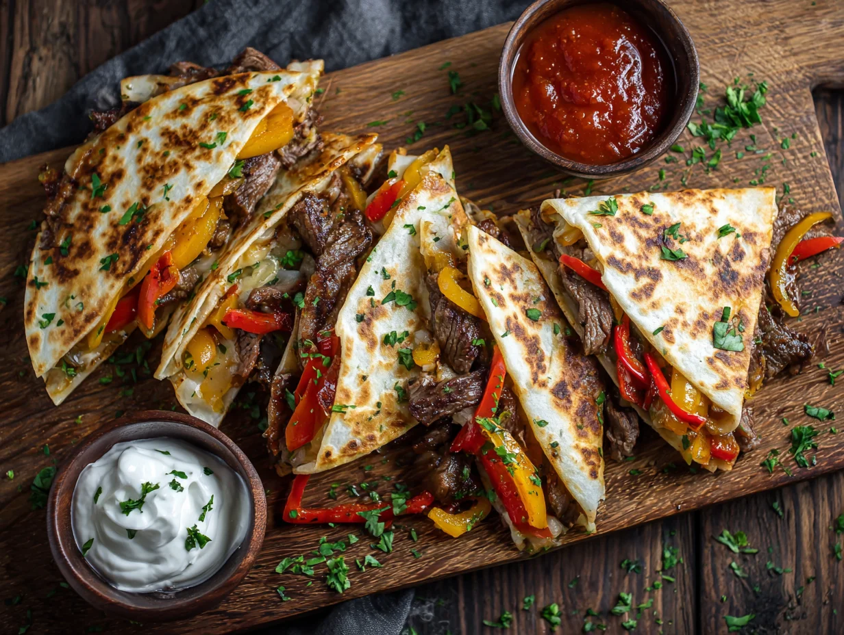 Steak Fajita Quesadillas