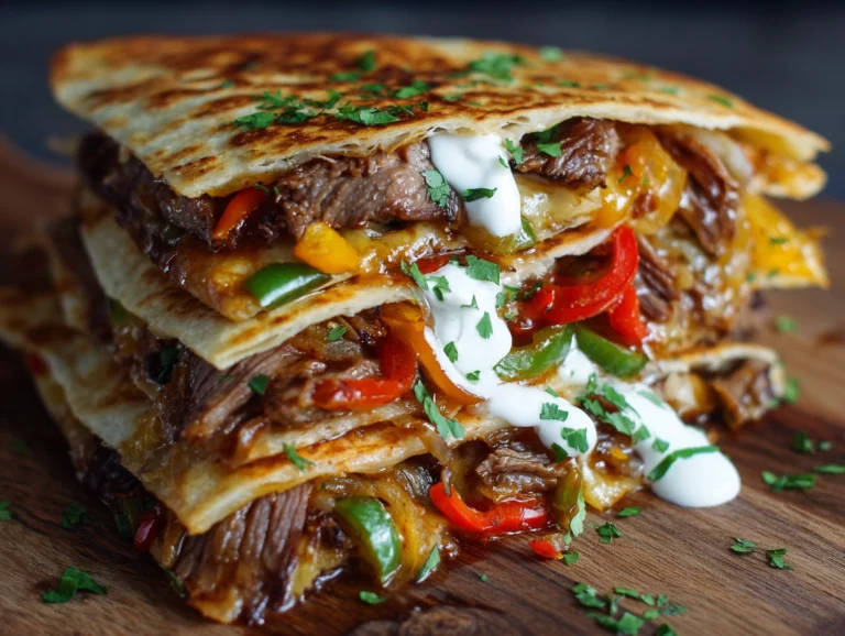 Steak Fajita Quesadillas