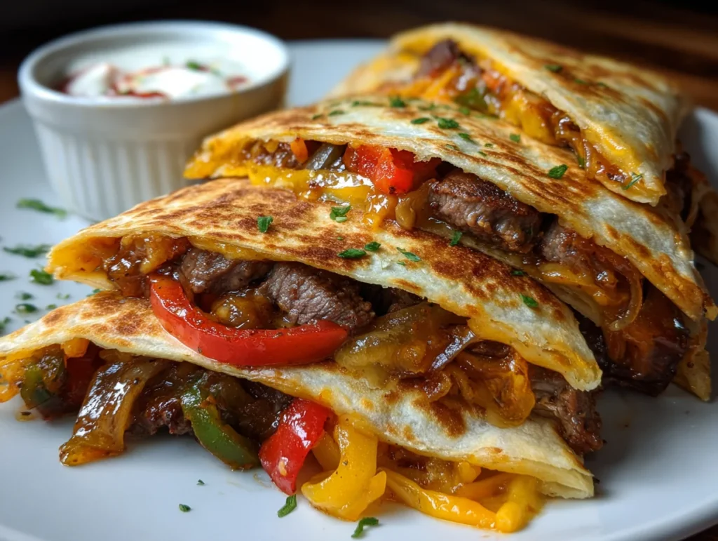 Steak Fajita Quesadillas