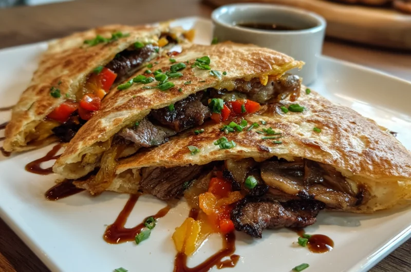 Steak Fajita Quesadillas Recipe