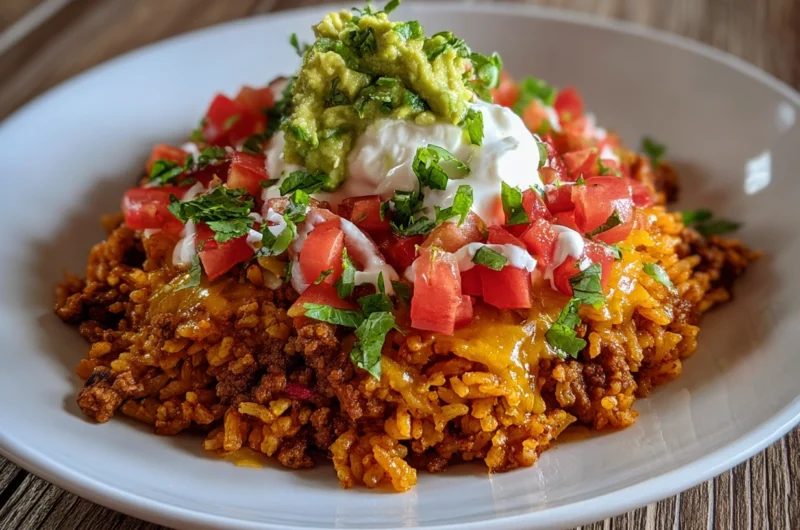 Taco Rice Recipe